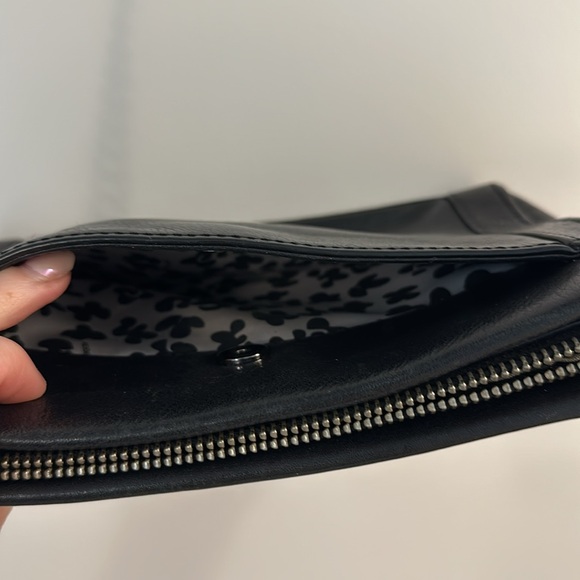 Rebecca minkoff black cross body bag leather and chain - Picture 4 of 6